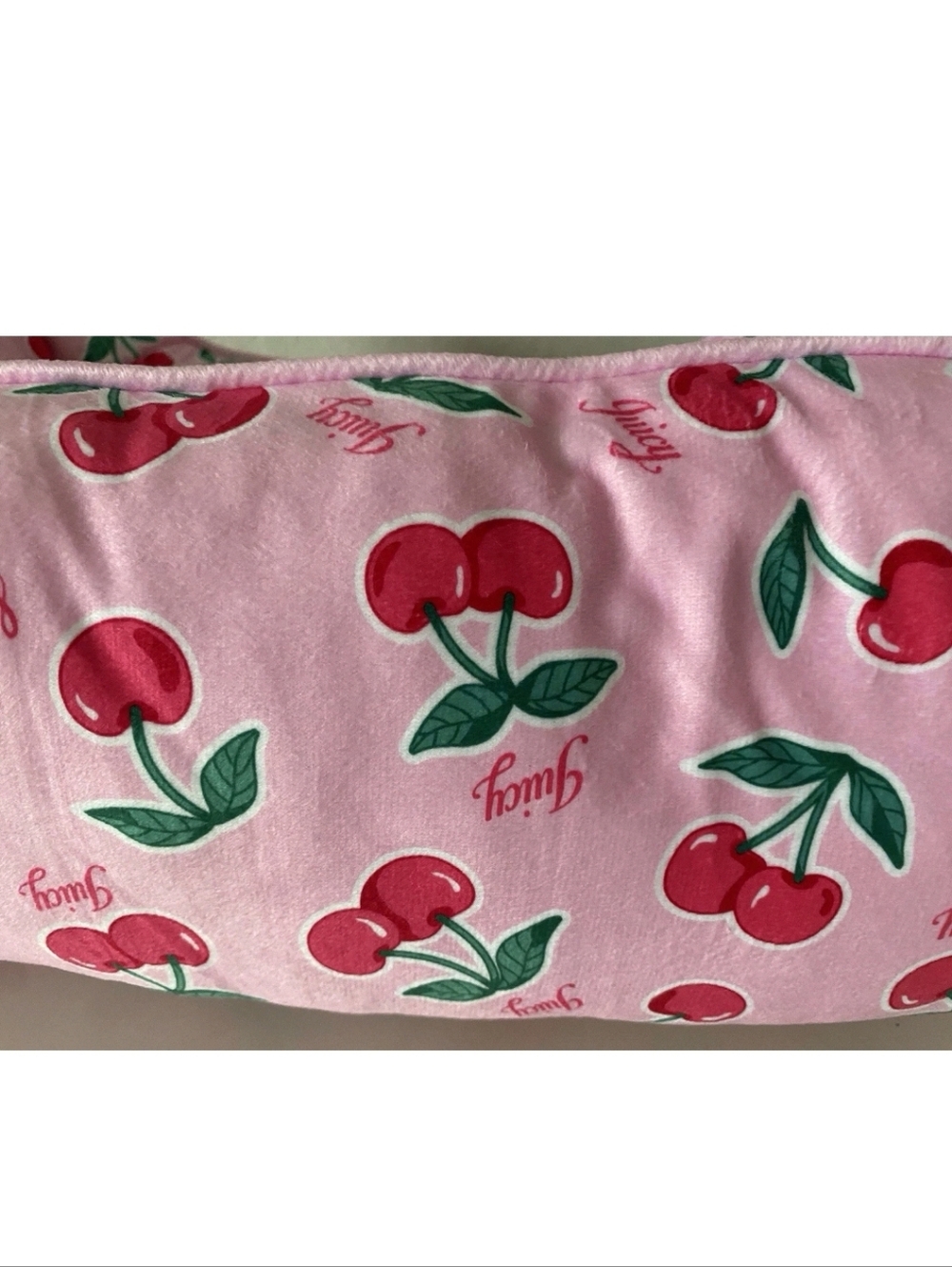 JUICY COUTURE Pink Cherry Print Pet Bed - Picture 6 of 8